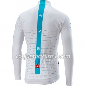 Maillot mangas largas 2018 Team Sky N001
